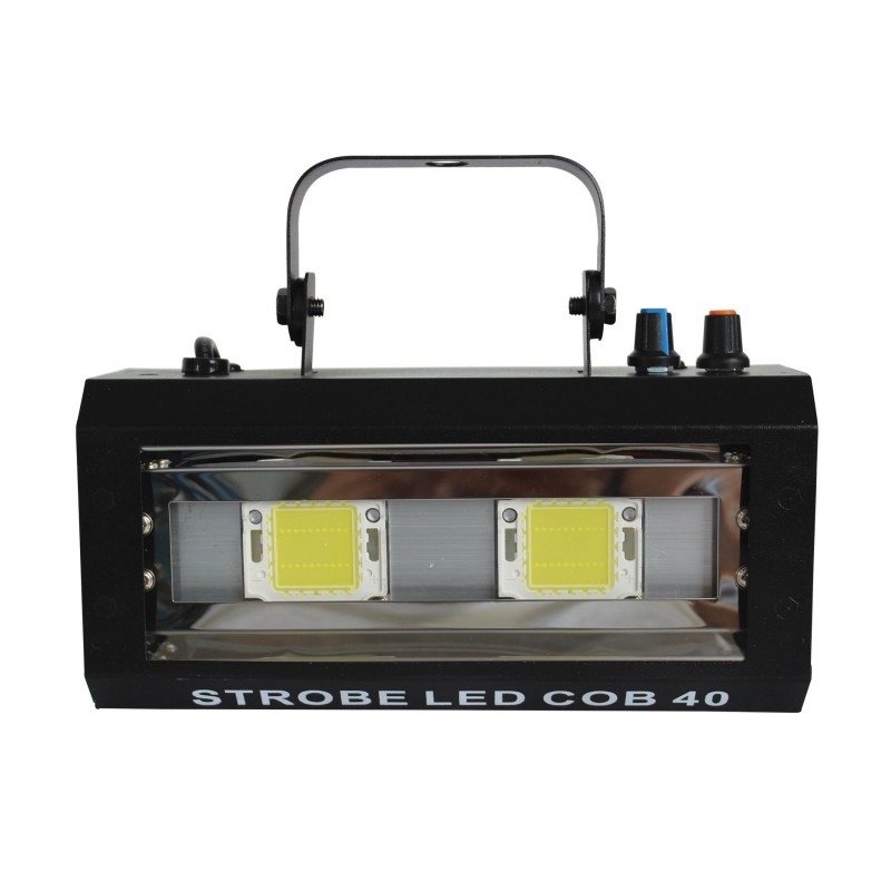 STROBE LED COB 40 , power lighting , stroboscope , led , music and lights  ,reims