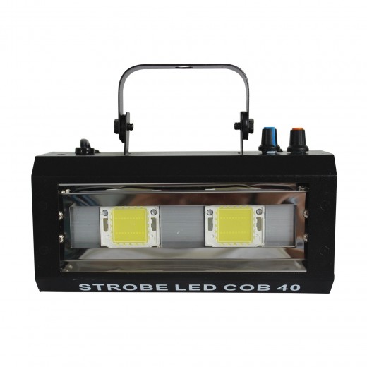 STROBE LED COB 40 , power lighting , stroboscope , led , music and lights ,reims 