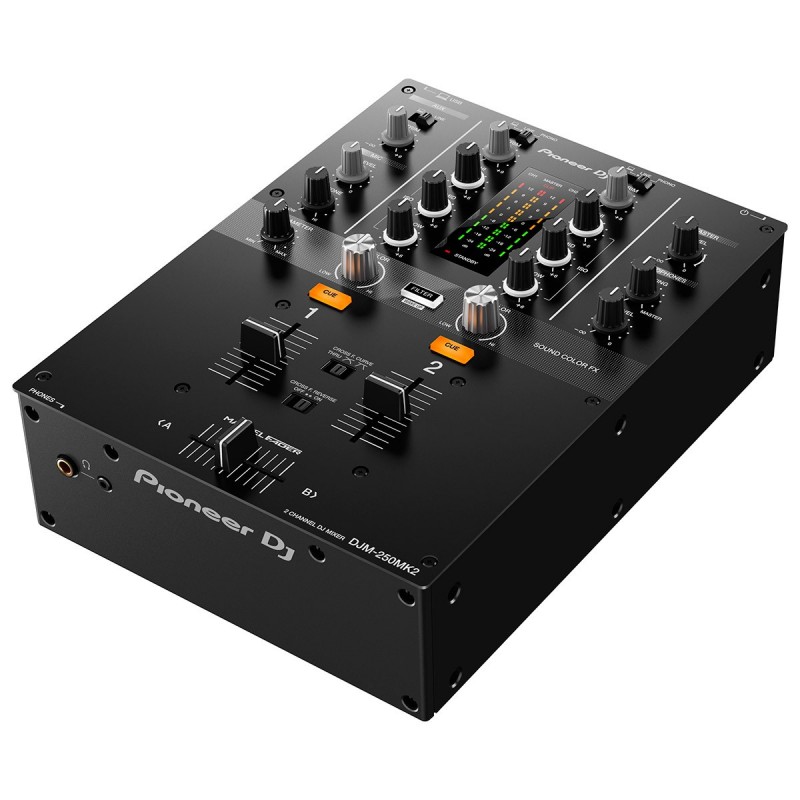 DJM 250 MK2, pioneer, table de mixage, 2voies, dj, sono, music and lights, reims