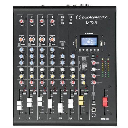 MPX8, audiophony, console de mixage, analogique, orchestre, sono, music and lights, reims 