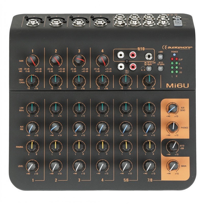 mi6u, audiophony, console de mixage, analogique, orchestre, sono, music and lights, reim