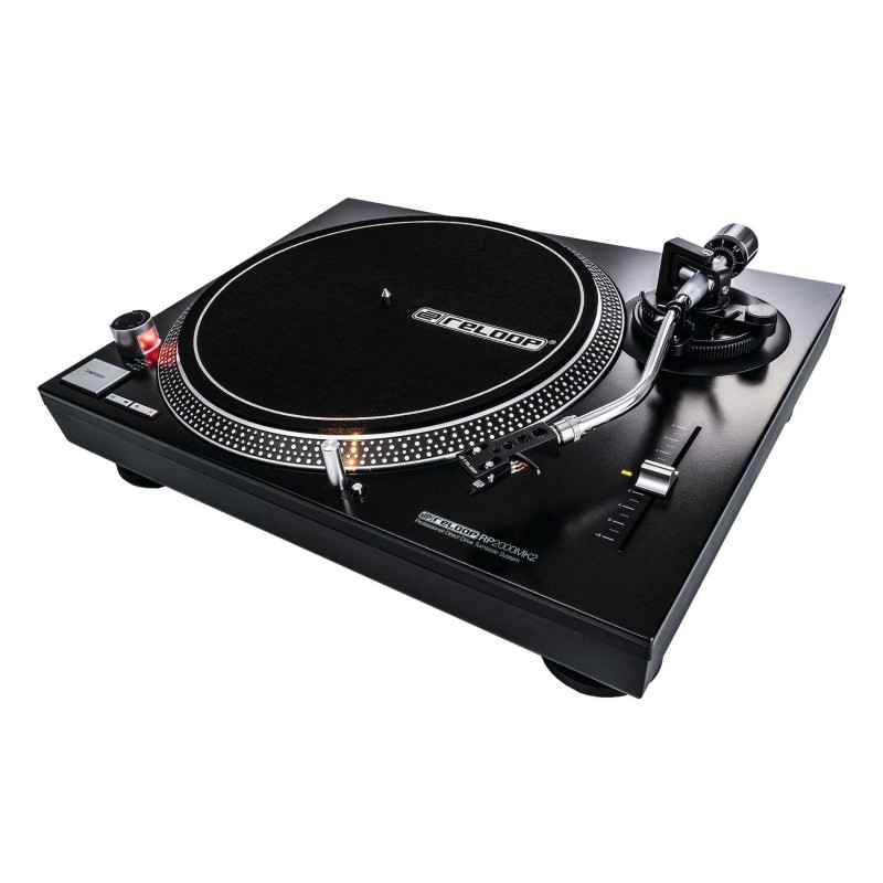 RP 2000 MK2, reloop, platine vinyle, entrainement direct, dj, music and lights, reims