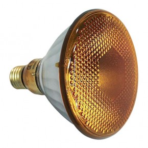 Lampes - Ampoules  - Par 38 E27 Flood  240V 90W, Yellow