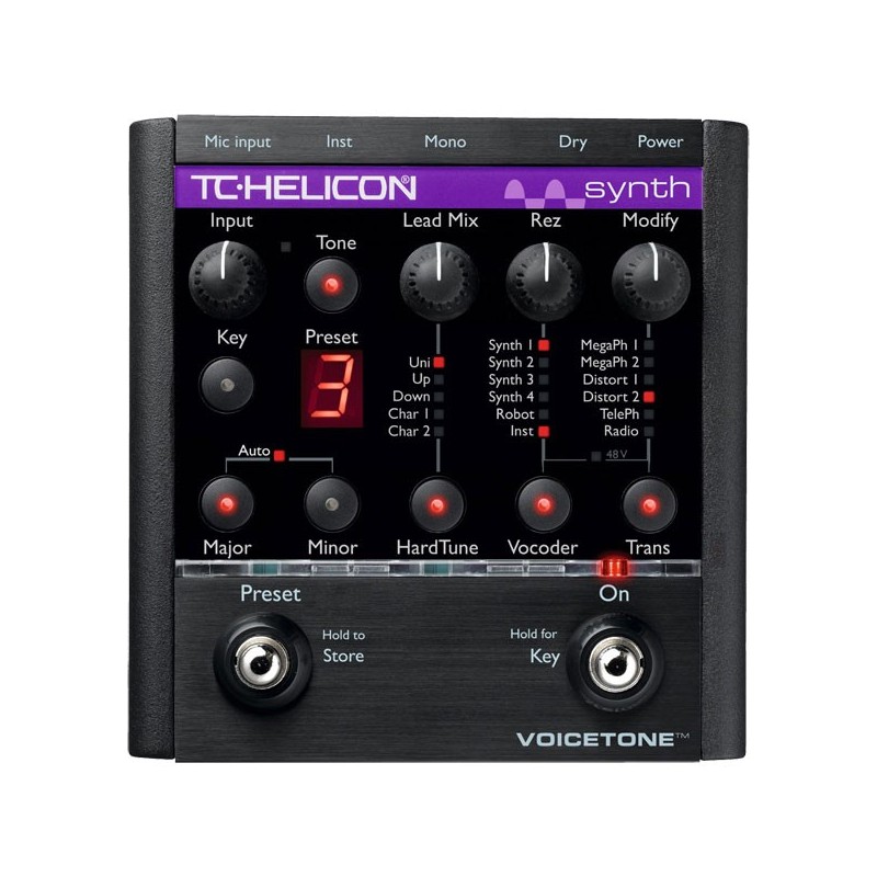 Reverb et Multi-Effets TC Helicon - VoiceTone Synth