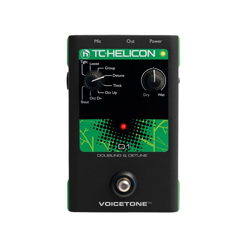 Reverb et Multi-Effets TC Helicon - VOICE TONE D1