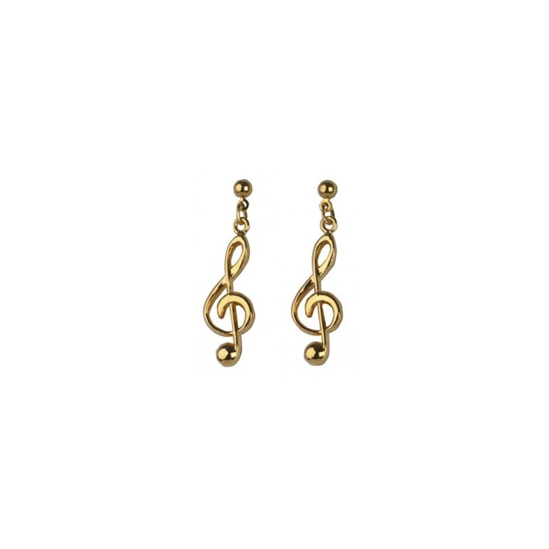 Boucle d'oreille Clef