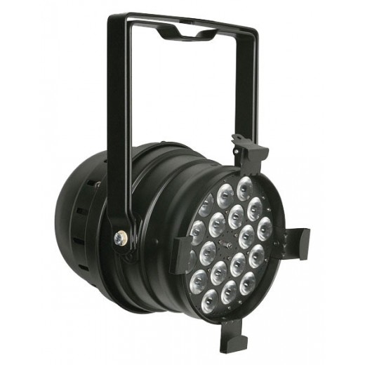 Pars Leds Showtec - LED Par 64 Q4-18 Black