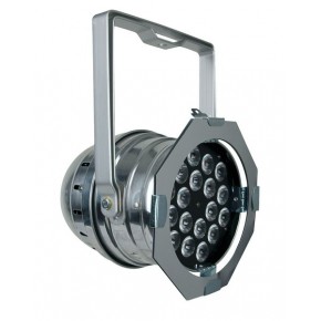 Pars Leds Showtec - LED Par 64 Short 18 RGB Silver